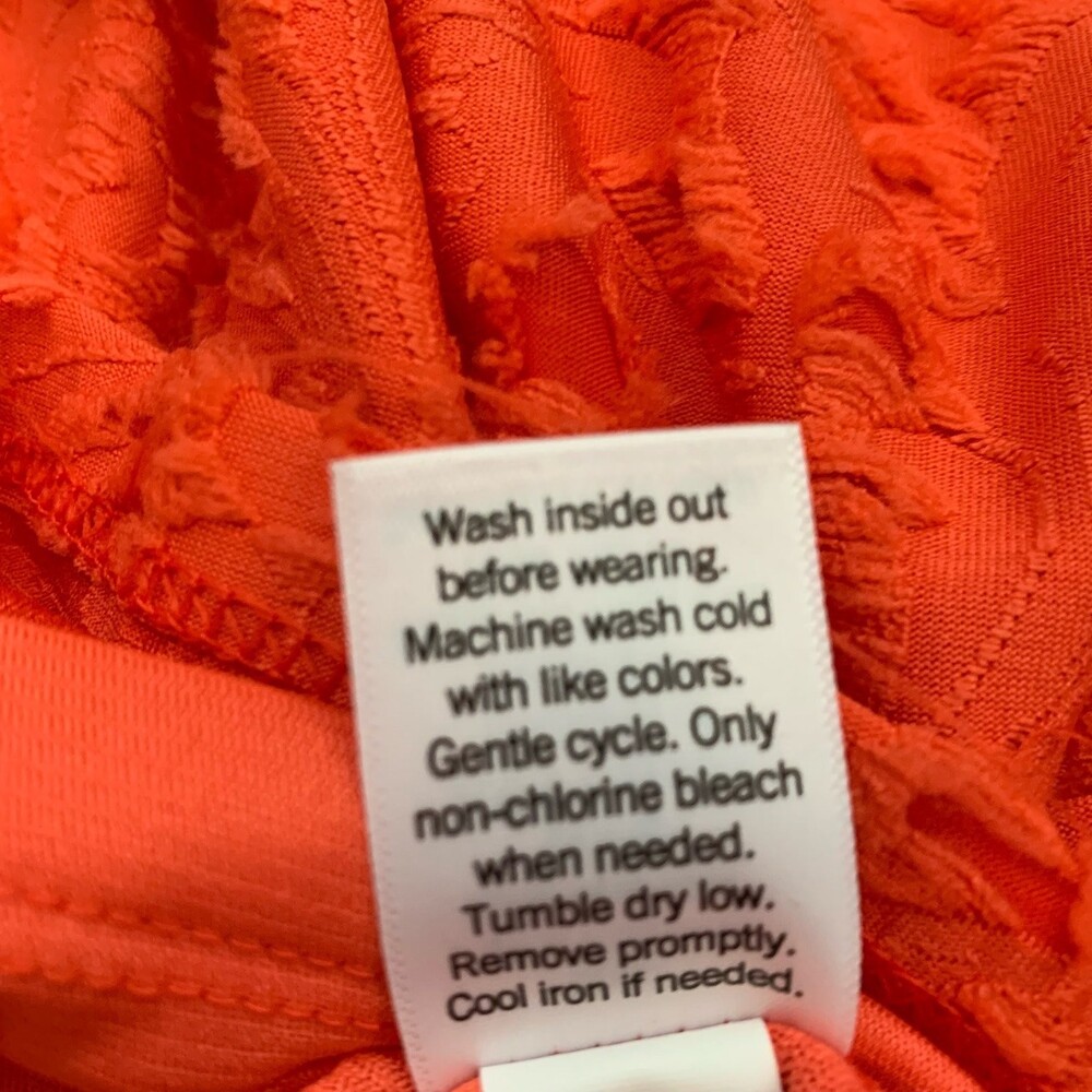 Lauren Conrad Ruffle Sleeve Tank Top - Spanish Coral - Womens Size 1X - Picture 11 of 12